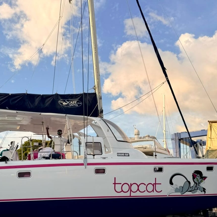 The coolest cat has come back from her annual glow up and she’s looking fabulous! We’re all ready for the summer, are you? 😀☀️⛵️